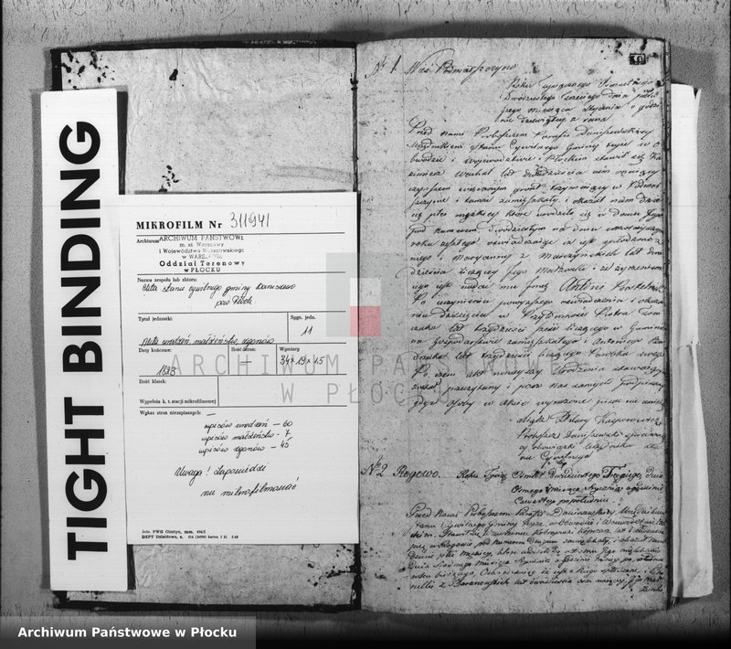 Obraz 3 z jednostki "Akta urodzeń, małżeństw i zgonów"