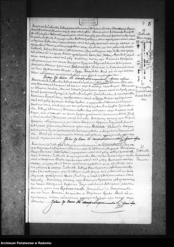 image.from.unit.number "[Duplikat akt urodzonych, zaślubionych i zmarłych parafii Głowaczów za 1899 r.]"