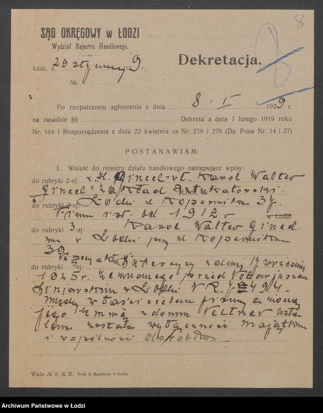 Obraz 10 z jednostki "Karol Walter Gincel- zakład sztukatorski"