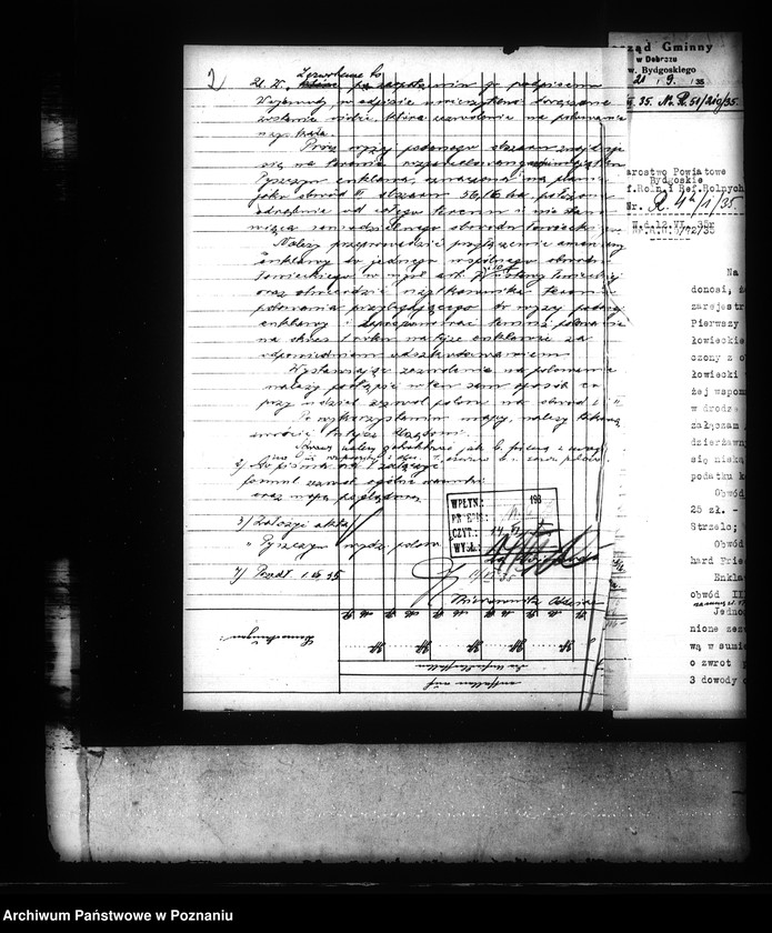 Obraz 8 z jednostki "Majętność Pyszczyn powiatu bydgoskiego wydzierżawienie polowania"