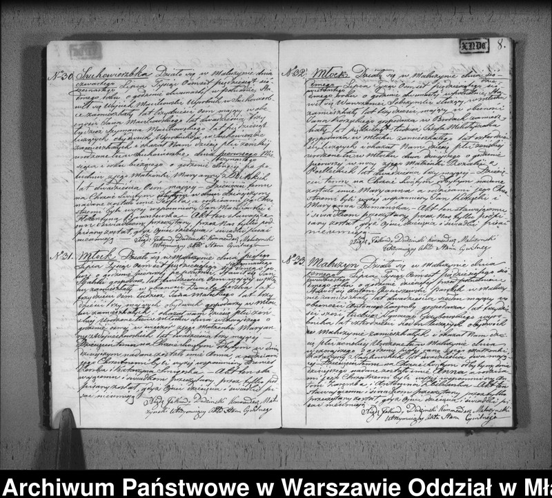 Obraz 10 z jednostki "Akta urodzin, małżeństw i zgonów"