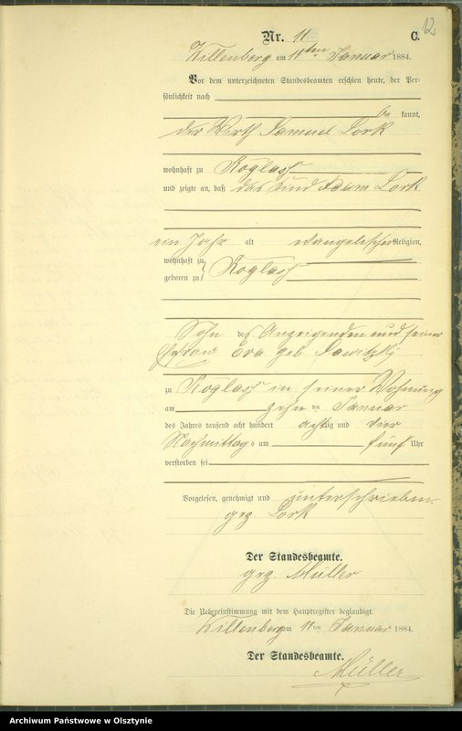 image.from.unit.number "Sterbe-Neben-Register Nr 1 - 190"