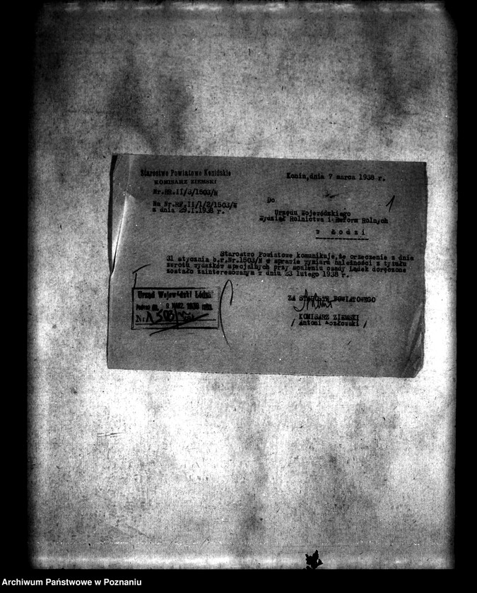 Obraz 5 z jednostki "/Scalenie gruntów we wsi Lądek powiatu konińskiego/"