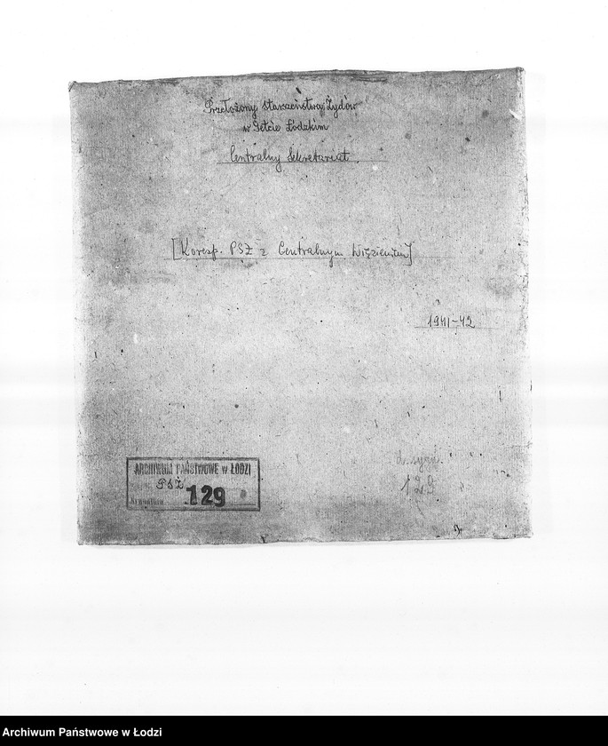 Obraz 3 z jednostki "[Korespondencja PSŻ z Centralnym Więzieniem]"