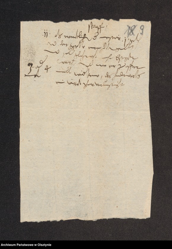 image.from.unit.number "Hohenstein [ Olsztynek].Tuchmacher. Gewerksrolle (darin n. Rolle v. [von] J. [Jahre] 1439)"