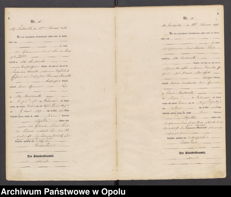 image.from.unit.number "U.S.C. Siołkowice St.[are] Księga aktów urodzeń miejscowa rok 1876"