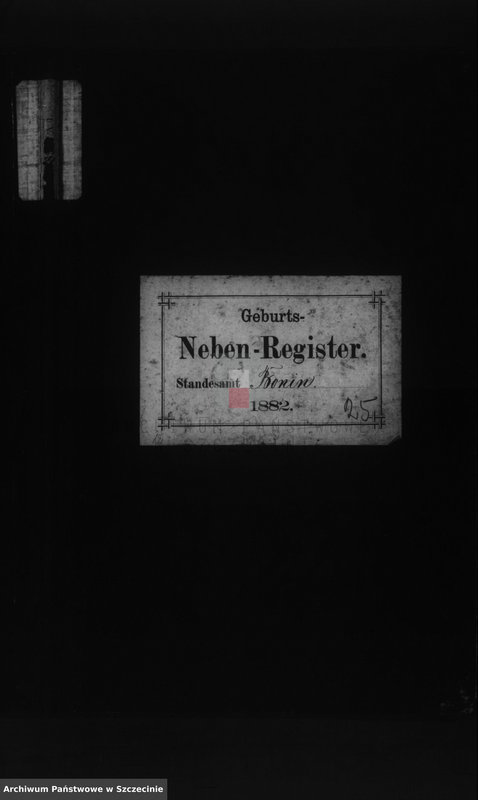 Obraz 2 z jednostki "Geburts-Register (Neben-Register)"