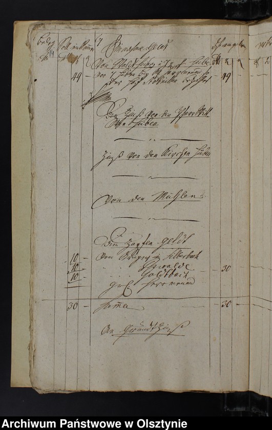image.from.unit.number "Jahr Kirchen Rechnung der Silberbachschen Kirchen aller Einnahme und Ausgabe wie auch Bau-Rechnung"