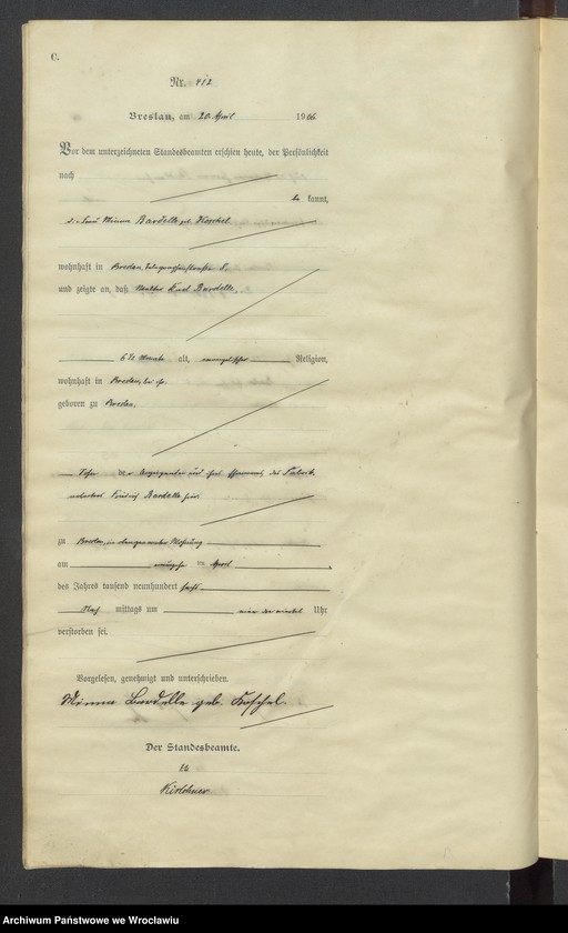 image.from.unit.number "Sterbe-Haupt-Register Breslau IV 1906 Band 2"