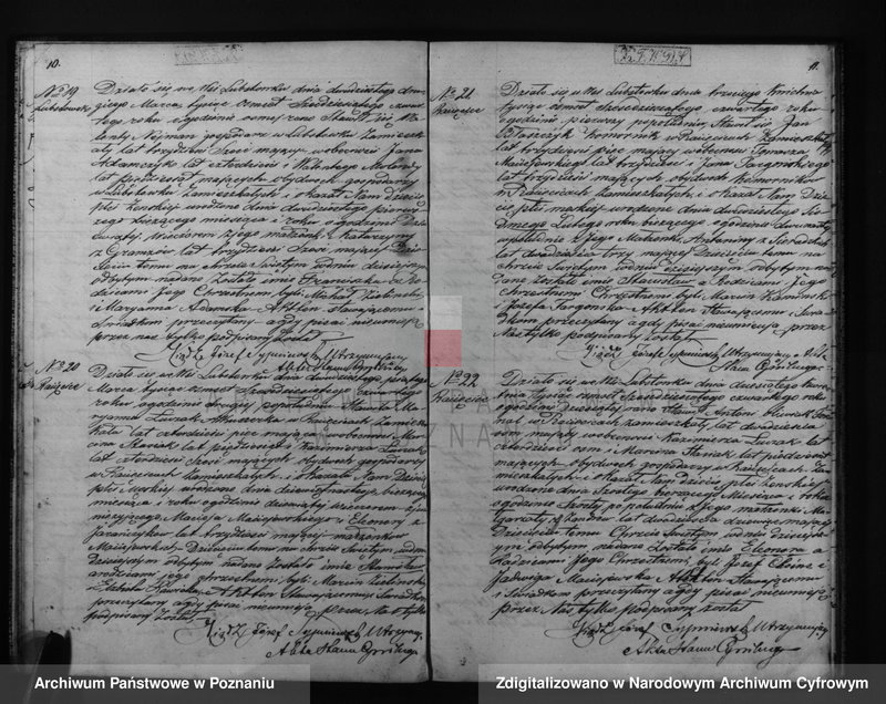Obraz 8 z jednostki "Duplikat urodzeń, małżeństw i zgonów"