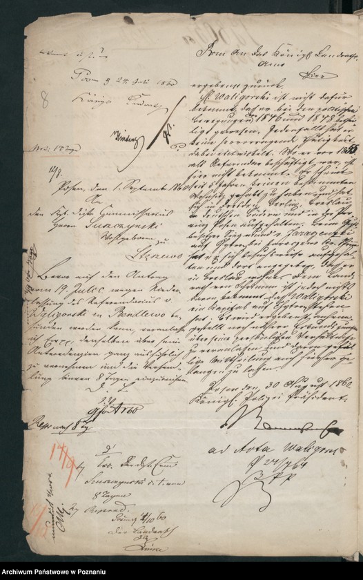 Obraz 11 z jednostki "A. betr. die Familie Waligorski Johann Miroslaus - Anastasius Wladimir"