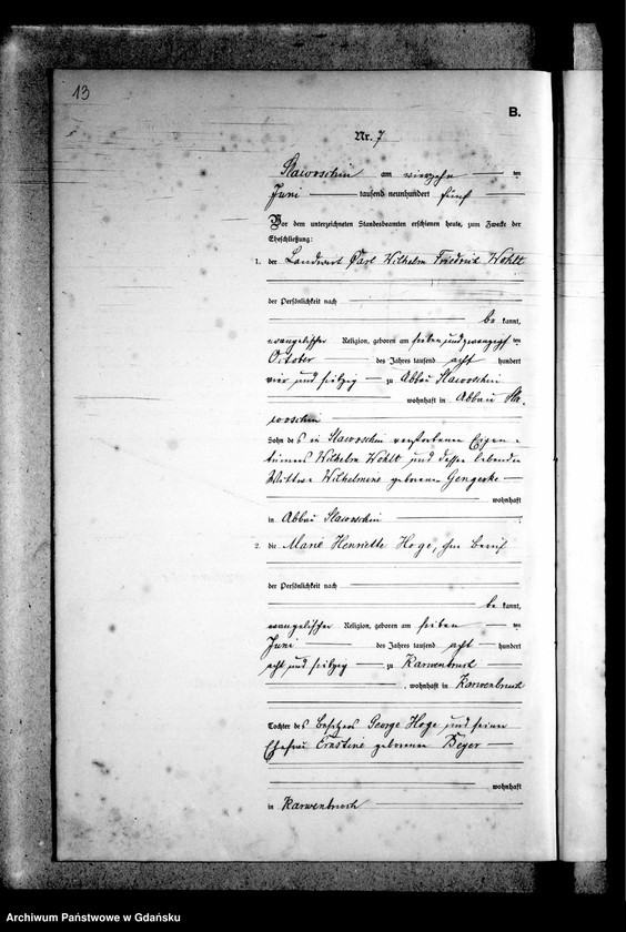 image.from.unit.number "Księga małżeństw"