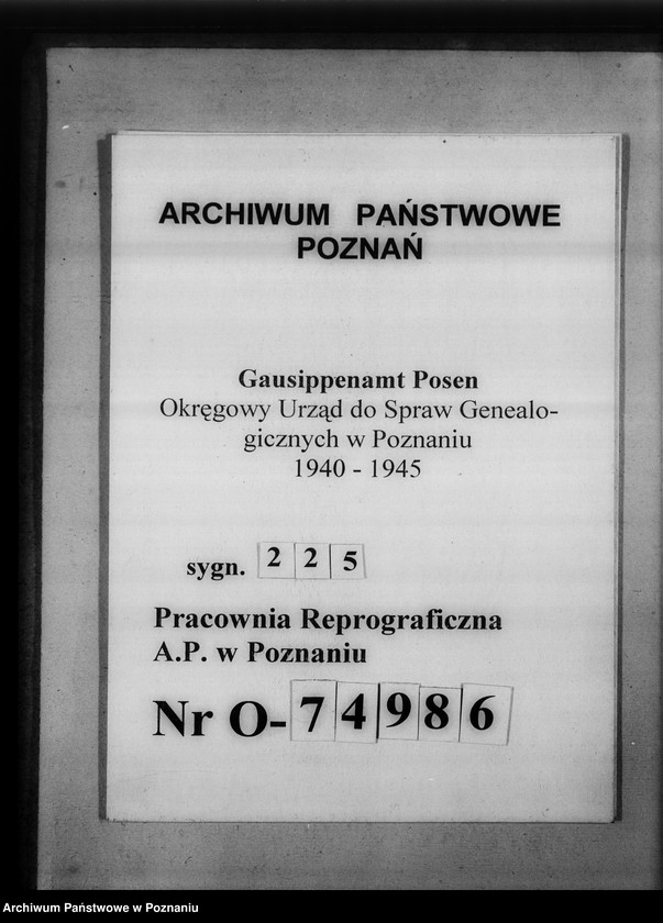 image.from.unit.number "Bücherverzeichnis, Kreissippenamt Kempen [Kępno]"