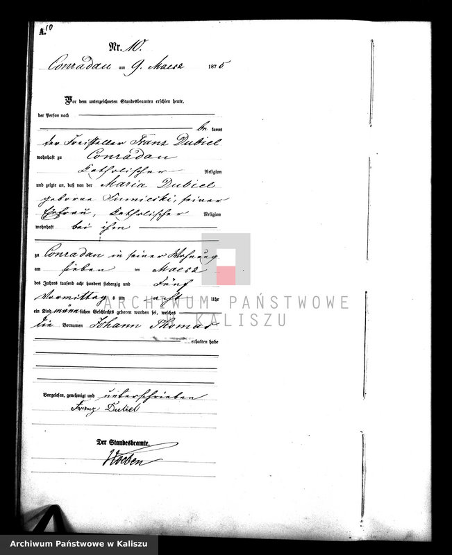 Obraz 14 z jednostki "[Księga urodzeń]"