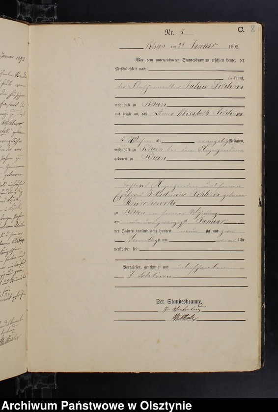 image.from.unit.number "Sterbe-Haupt-Register Nr 1 - 53"