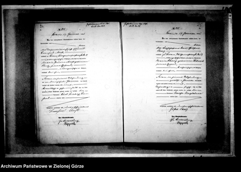 image.from.unit.number "[Księga akt urodzenia rok 1891-Żary miasto]"