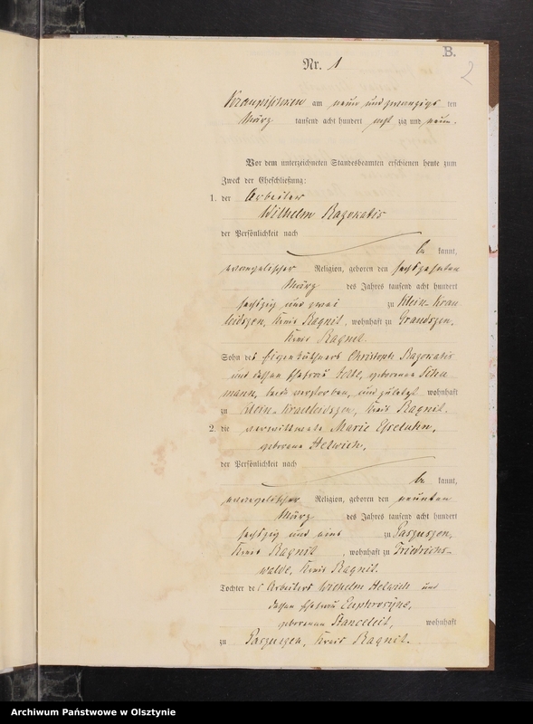 image.from.unit.number "Heiraths-Haupt-Register Nr 1 - 7"