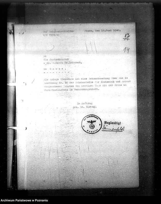 Obraz 18 z jednostki "Verordnungsblatt Nr. 29"