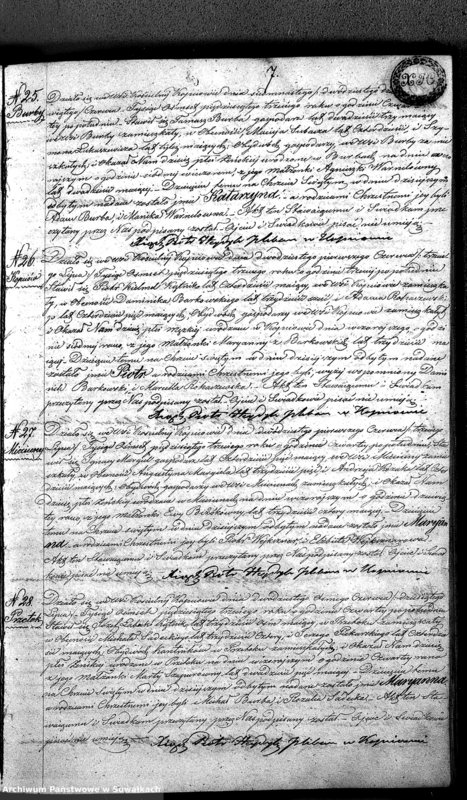 image.from.unit.number "Duplikat Aktów Urodzenia, Małżeństw i Zejścia Parafii Kopciowo R. 1853"