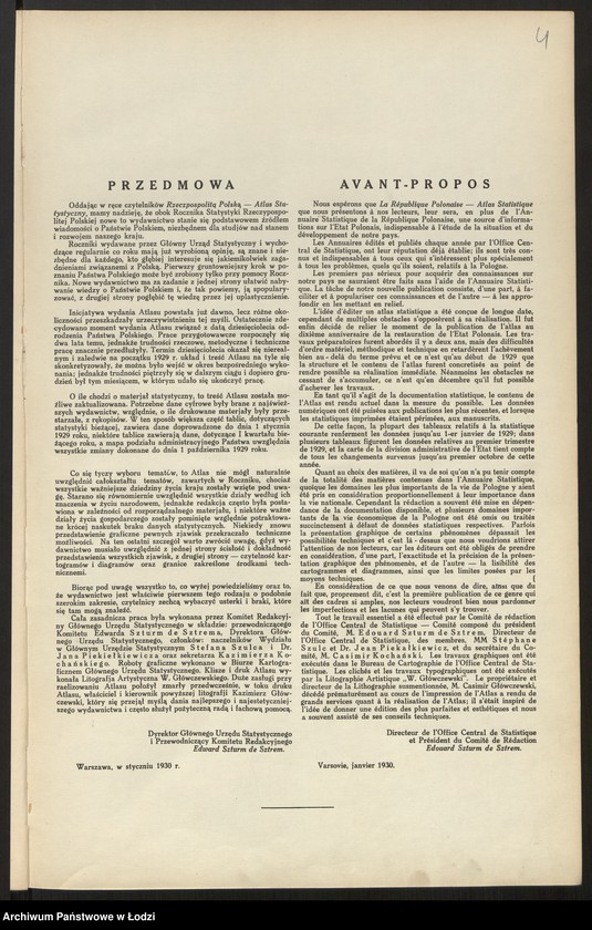 Obraz 6 z jednostki "Rzeczpospolita Polska Atlas statystyczny, Warszawa 1930"