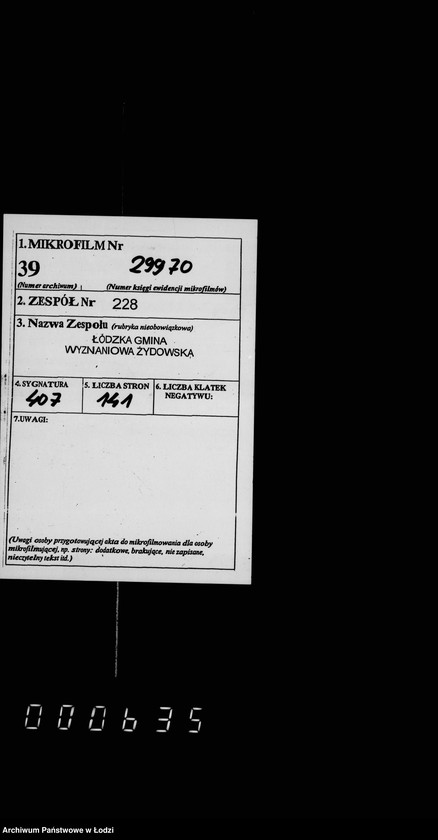 Obraz 2 z jednostki "Akta dotyczące spraw podatku dochodowego"