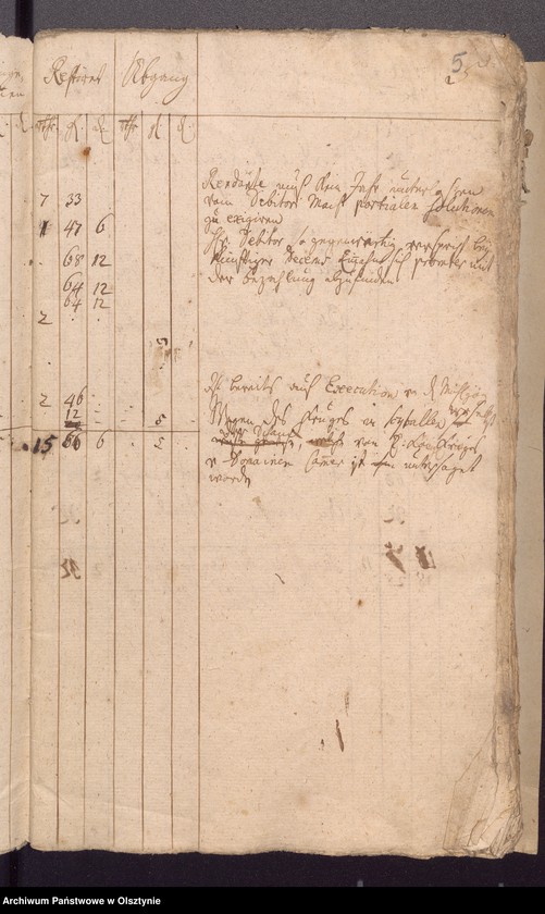 image.from.unit.number "Jahr Kirchen Rechnung der Widminschen Kirchen aller Einnahme und Ausgabe wie auch Bau-Rechnung"