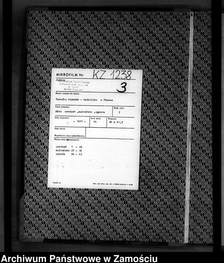 image.from.unit.number "Akta urodzeń, małżeństw, zgonów"