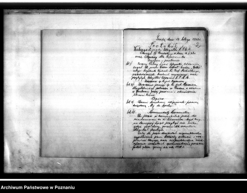 image.from.unit.number "Książka protokołów zebrań Stowarzyszenia w Środzie"