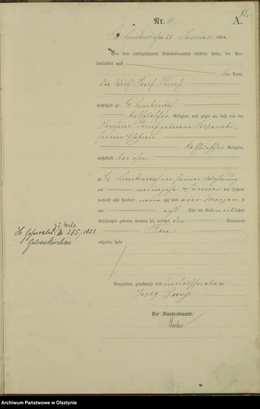 image.from.unit.number "Geburts-Haupt-Register Nr 1 - 108"