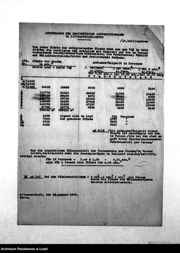 Obraz 12 z jednostki "Luft-Schutz-Wart [Obrona przeciwlotnicza, zarządzenia, wykazy pracowników]"