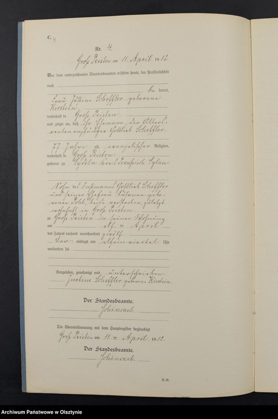 image.from.unit.number "Sterbe-Neben-Register Nr 1 - 14 [ Księga zgonów - wtóropis ]"