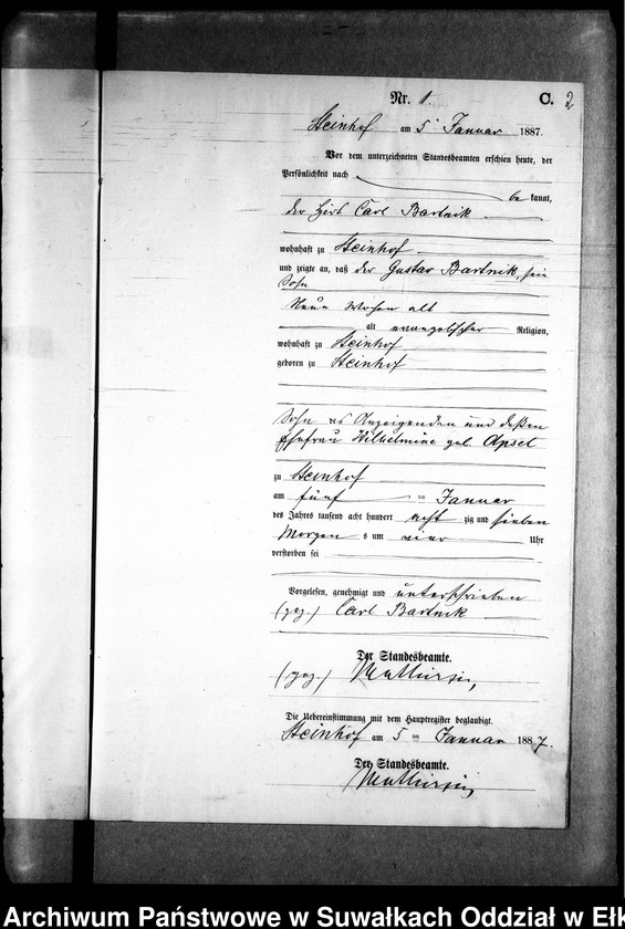 image.from.unit.number "Sterbe-Neben-Register des Preussischen Standes-Amtes Gr. Strengeln Kreis Angerburg"