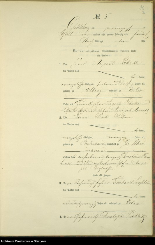 image.from.unit.number "Haupt-Heiraths-Register Nr 1 - 18"