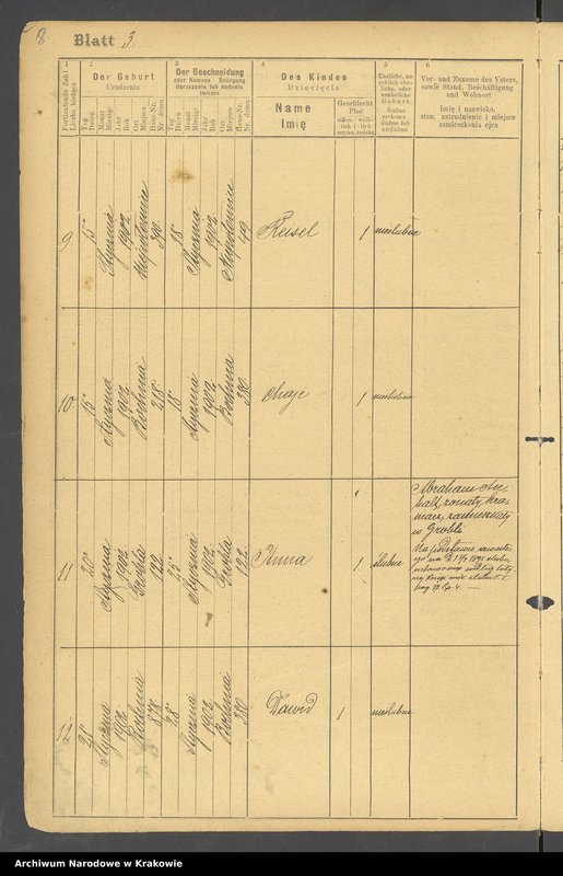 image.from.unit.number "Księga aktów urodzeń"