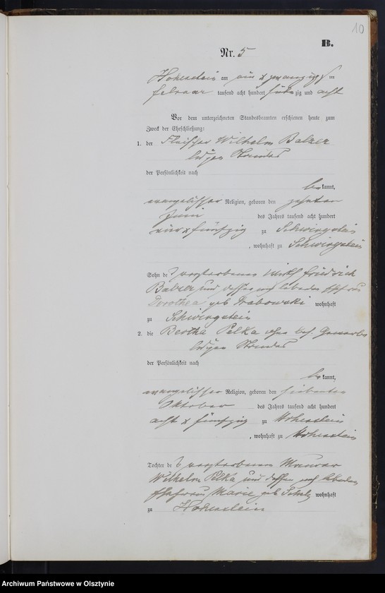 image.from.unit.number "Heiraths-Neben-Register Nr 1 - 16"