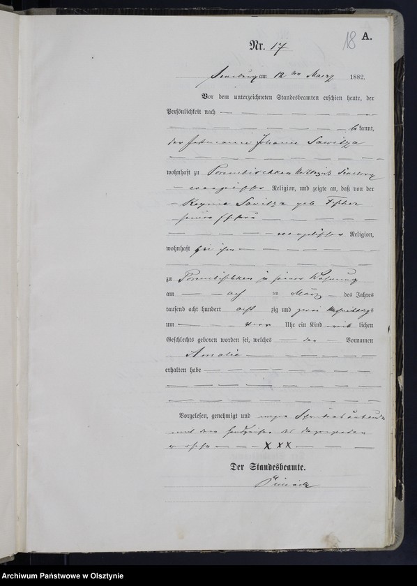 image.from.unit.number "Geburts-Haupt-Register Nr 1 - 147"