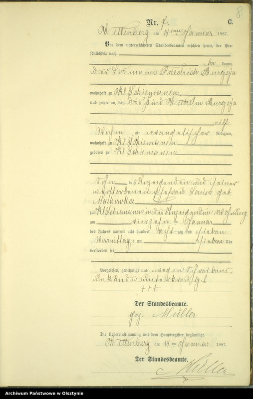 image.from.unit.number "Sterbe-Neben-Register Nr 1 - 168"