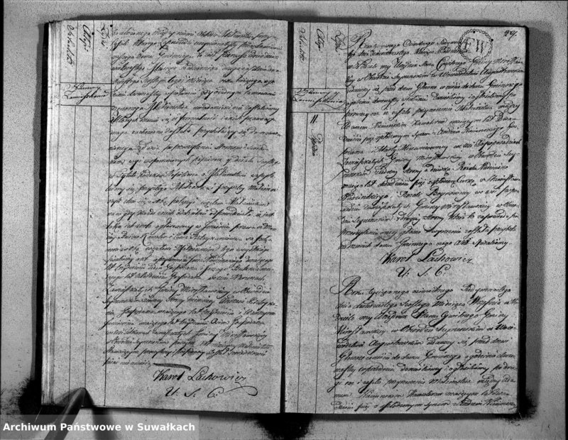 image.from.unit.number "Akta Zaszlubionych Gminy Mirosławskiey Na rok 1817"