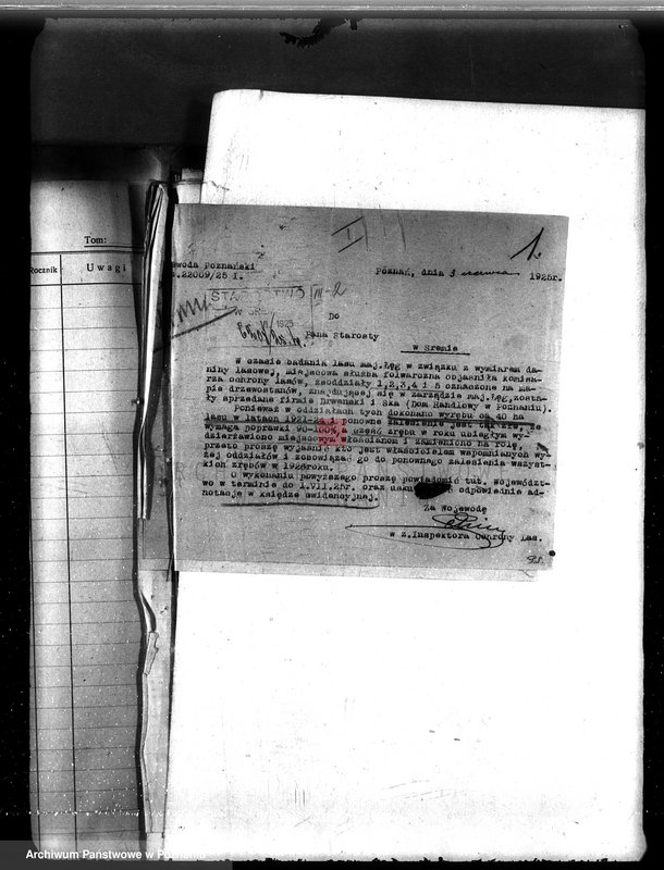 image.from.unit.number "Nadzór nad gospodarką w lasach majętności Łążek powiat śremski"