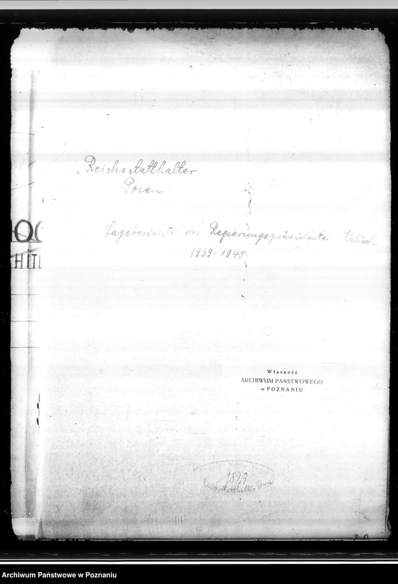 Obraz 4 z jednostki "Lageberichte des Regierungspräsidenten, Kalisch"