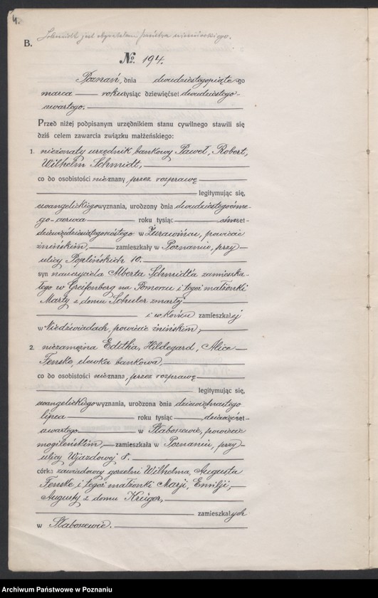 image.from.unit.number "Księga miejscowa małżeństw tom II [Rejestr główny małżeństw]"