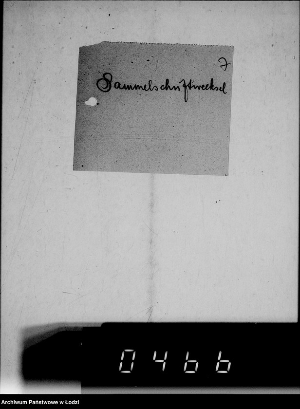 Obraz 12 z jednostki "Sammelschriftwechsel der Firmen A-G [Korespondencja z firmami w sprawach ofert i dostarczenia różnych towarów do Getta]"