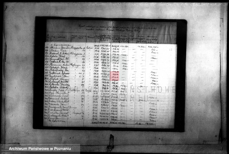 Obraz 16 z jednostki "Rejestr udzielonych na podstawie art. 16 i 5 umorzeń należności Funduszu Obrotowego Reformy Rolnej dla osad rentowych"