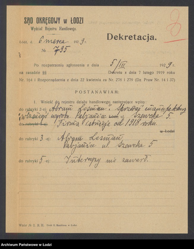 Obraz 5 z jednostki "Abram Lesman- sprzedaż manufaktury własnego wyrobu"