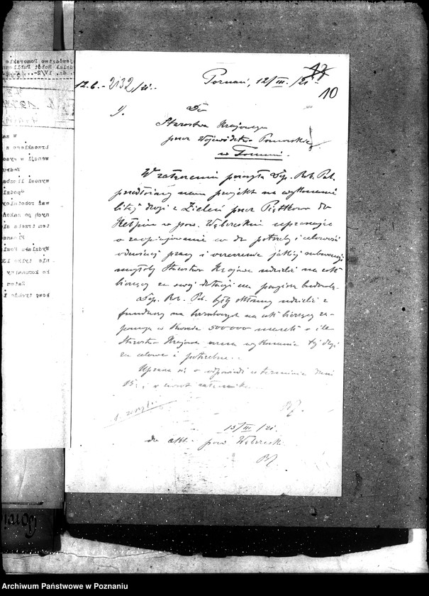 Obraz 14 z jednostki "[Budowa i naprawa dróg w powiecie wąbrzeskim i sprawa zatrudnienia bezrobotnych pow. wąbrzeski]"