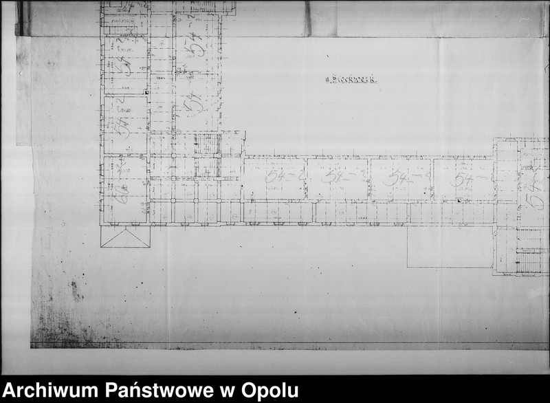 Obraz 7 z jednostki "Neubau der 30 kl[aessigen] Kath[olischen] Volksschule in Oppeln"