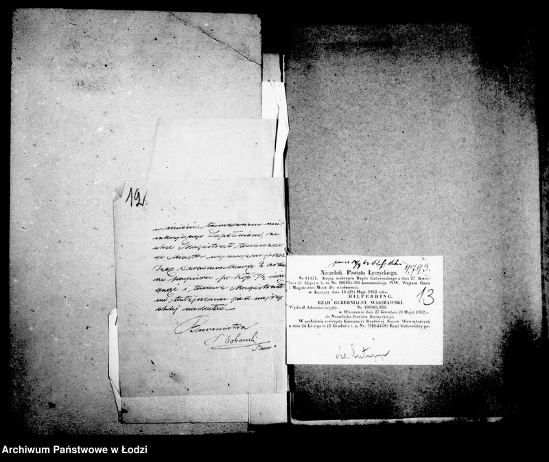 Obraz 13 z jednostki "Akta tyczące się entrepryz"