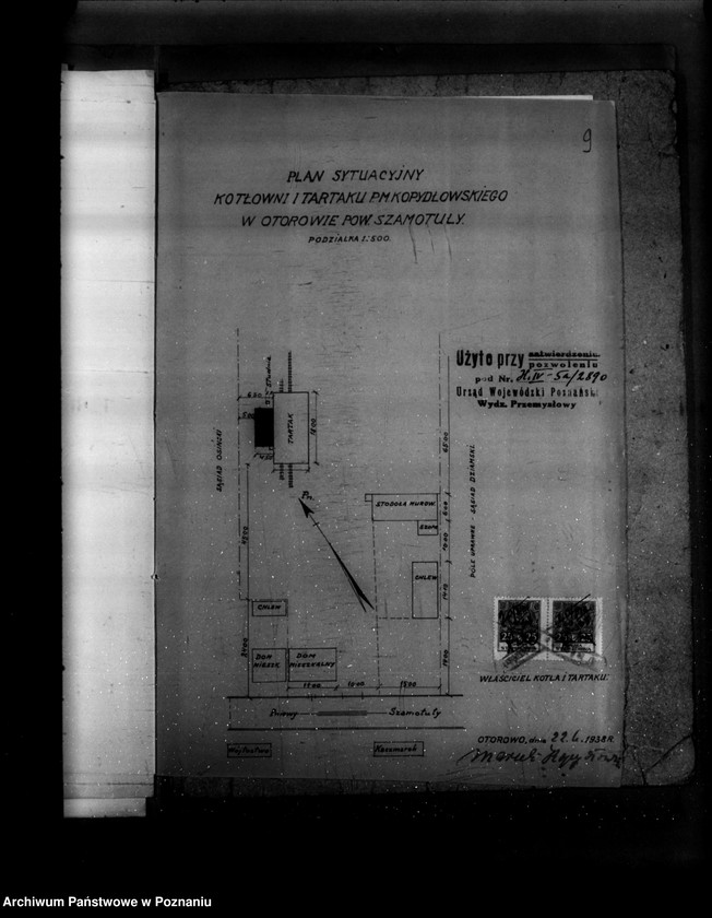 Obraz 14 z jednostki "Tartak w Otorowie powiat szamotulski M. Kopydłowskiego nr woj. kotła 2890"