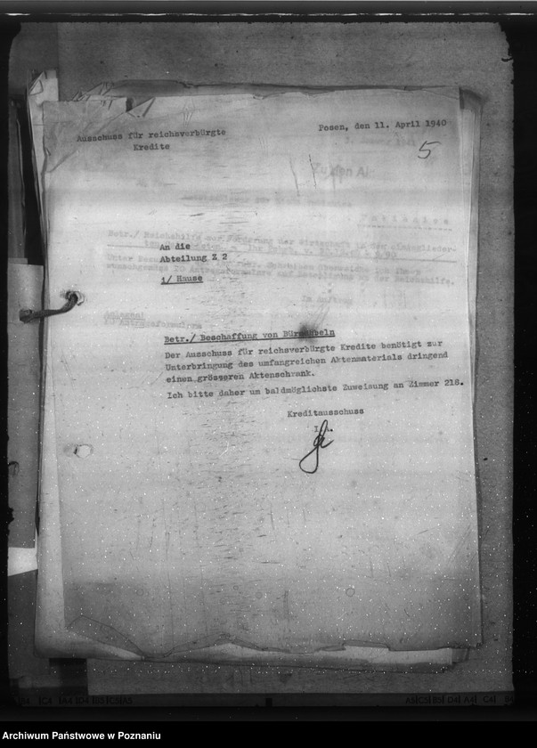 Obraz 9 z jednostki "Reichsverbürgte Kredite"