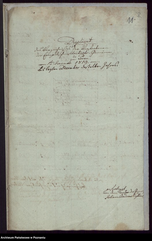 Obraz 10 z jednostki "Duplikat der Getrauten, Getauften, Verstorbenen"